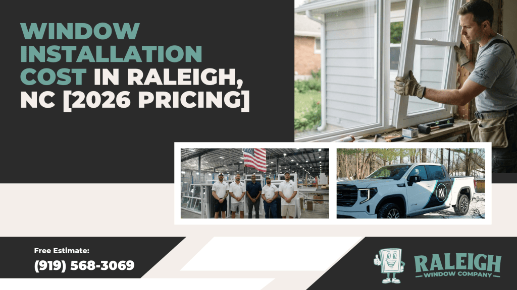 Window Installation Cost in Raleigh, NC [2026 Pricing] - Blog Post Thumbnail